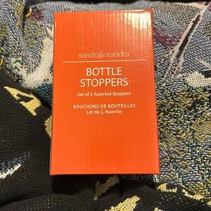 Sandralexandra bottle stoppers set of 2- lemon and pepper